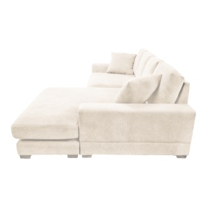 Coltar Cornerdo, bej, 265x175x85 cm - Img 5