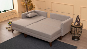Coltar Extensibil Bella Cream - Img 5