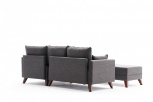 Coltar Extensibil Bella Soft Mini Antracit - Img 7