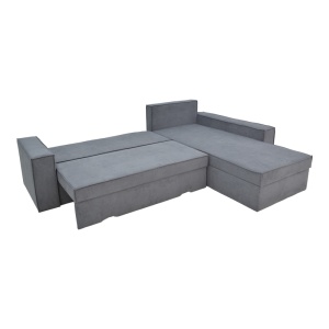 Coltar Reversibil Venzie, gri, 283x214x83 cm - Img 4