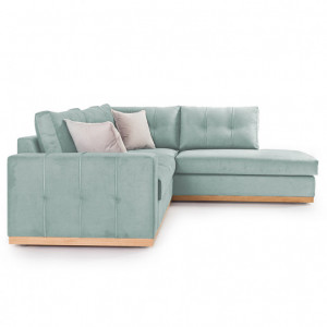 Coltar Stanga Boston Ciel - Crem - Natural 280x225x95 cm - Img 3