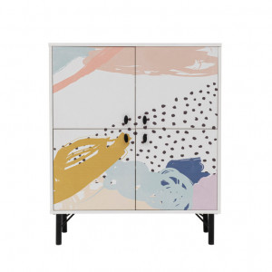 Comoda Model Dot, Multicolor, 95x36x111 cm - Img 5