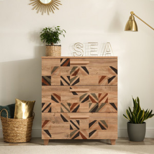 Comoda Model Leva V10, Pin, 80x43x95 cm - Img 1