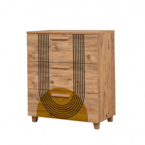 Comoda Model Leva V9, Pin, 80x43x95 cm - Img 2