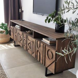 Comoda TV Aristo - Walnut - Img 5
