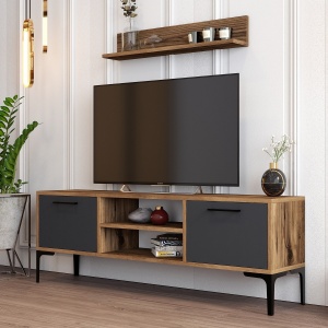 Comoda TV Model Riga, Antracit - Img 2