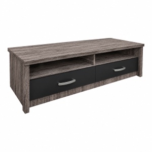 Comoda TV Podizor, Stejar/Antracit, 120 x 45 x 42,5 cm - Img 2