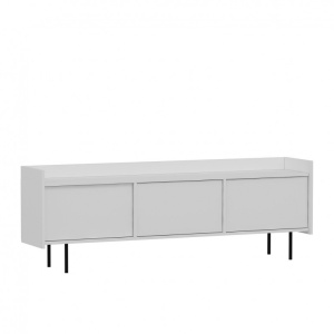 Comoda TV Salvador, Model Atlas, 183.6x63x37 cm, Alb - Img 9