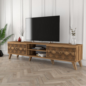Comoda TV Salvador, Model Class, 180x44x35 cm, Nuc - Img 2