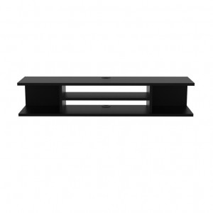 Comoda TV Salvador, Model Pivot, 120x23x29.5 cm, Negru - Img 6