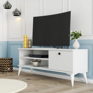 Comoda TV Salvador, Model Retro, 120x44.6x29.5 cm, aaaa - Img 1