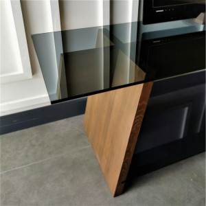 Comoda TV Salvador, Model TV201, 158x45x40 cm, Stejar - Img 8