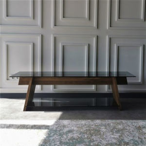 Comoda TV Salvador, Model TV201, 158x45x40 cm, Stejar - Img 9