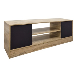 Comoda TV Sasa, Sonoma/Antracit, 120 x 35 x 41,5 cm - Img 3