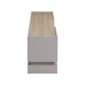 Comoda TV Wendo, Taupe/Sonoma, 200 x 37 x 47 cm - Img 6