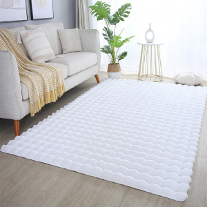 Covor Ambiance V1 Alb 200 x 290cm - Img 1