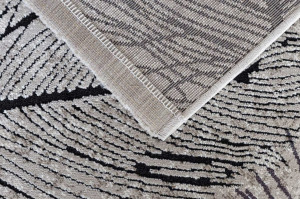 Covor BOHO, Model 59EME, Crem/Gri 80x150 cm, 3210 gr/mp - Img 3