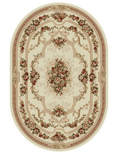 Covor Clasic Lotos Crem, 60x110 cm