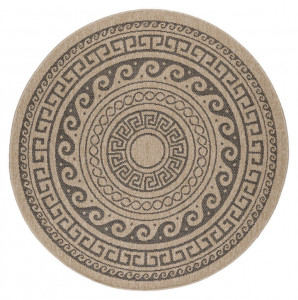Covor Comilla Negru V2 200x200 cm