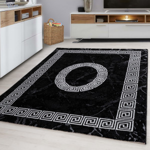 Covor Plus Negru V5 140 x 200 cm - Img 2