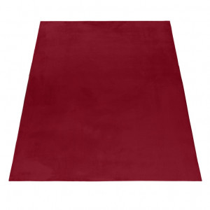 Covor Pouffy V1 Rosu 140 x 200cm - Img 3