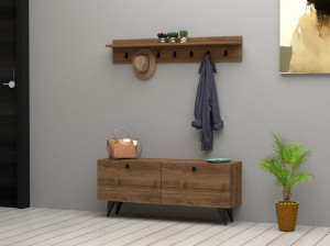 Cuier hol Model Rupa, Nuc, 113x35x48.5 cm
