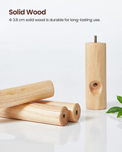 Cuier tip pom Model Lopez, Natur, 47x47x175 cm - Img 4