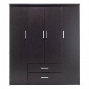 Dulap haine Model Olympus, Wenge, 159x57x183 cm - Img 6