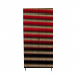 Dulap haine Model Stil, Multicolor, 90x52x192 cm - Img 5