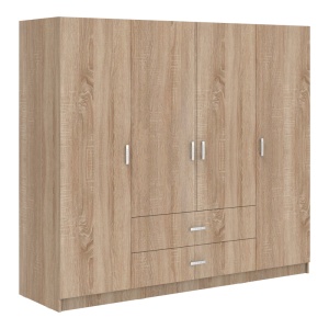 Dulap haine Royal, stejar sonoma, 200x58x177 cm
