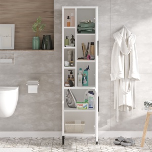 Dulap multifuncțional Model Vı2, Alb - Img 3