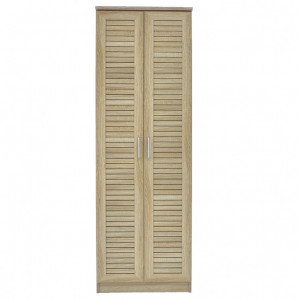Dulap Pantofi Sante 21 Perechi Sonoma 60x37x183 cm - Img 6