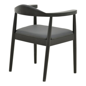 Fotoliu Joube, negru, 59x48x73 cm - Img 3