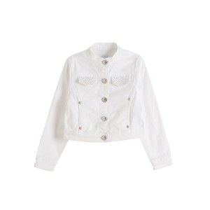 Jacheta alba Newness - Img 1
