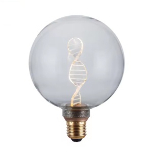 Lampă RN-DNA G125 Bulb, transparent, 12.5x16.4 cm