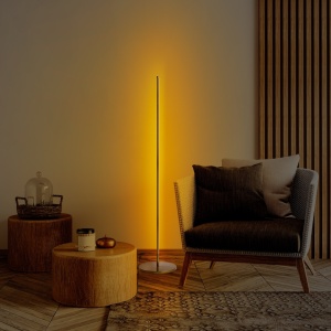 Lampadar Only Auriu 30x30x153 cm - Img 2