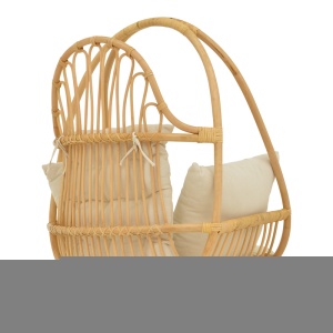 Leagan de Gradina Model Jorg, Natural/Crem, 80x59x105 cm - Img 2