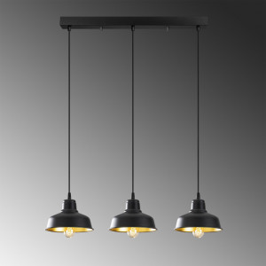 Lustra Berceste - 181BLACK-S1 Negru - Img 4