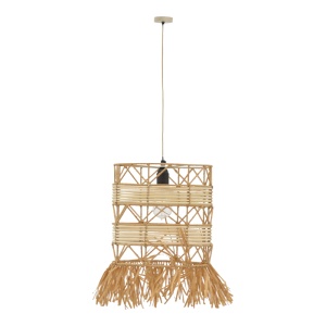 Lustră Crossio Inart, natural, 30x110 cm - Img 2