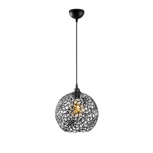 Lustra Hay Negru 25x25x126 cm - Img 5