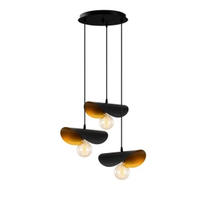 Lustra Sivani Negru 45x106 cm - Img 2