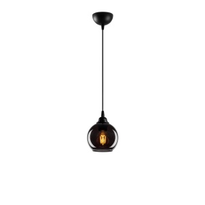 Lustra Smoked Gri 15x15x114 cm - Img 5