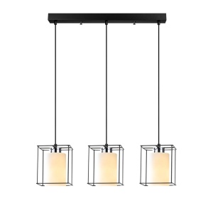 Lustra Swank Negru 65x65x113 cm - Img 2