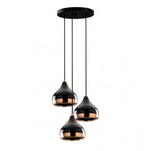 Lustra Yildo - 6871 Negru Cupru - Img 3