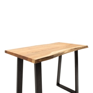 Masă bar Miles, natural/negru, 120x53x97 cm - Img 5