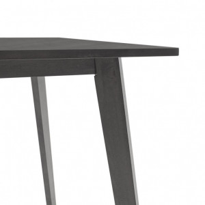 Masa Benson Gri Rustic 120x75x75 cm - Img 4