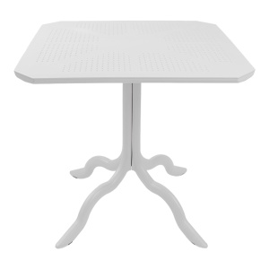 Masa de Gradina Model Icon, Alb, 80x80x74.5 cm - Img 2