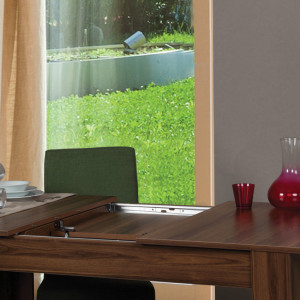 Masa Extensibila Model Harlee, 150-170x90x78 cm, Nuc - Img 3
