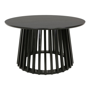 Măsuță de cafea Domonic, negru, 80x80x45 cm - Img 2
