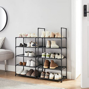 Pantofar, Songmics, Negru, 45x28x173 cm - Img 3